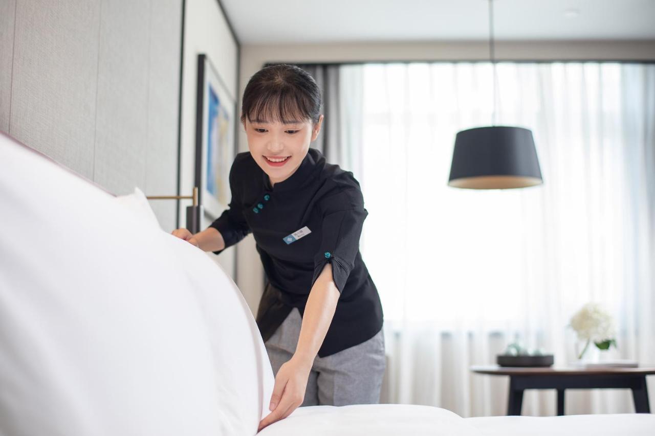 Xin'An Yihao Hotel - Near Xiamen Railway Station, Near Vientiane City, Minibar Is Free Exteriör bild