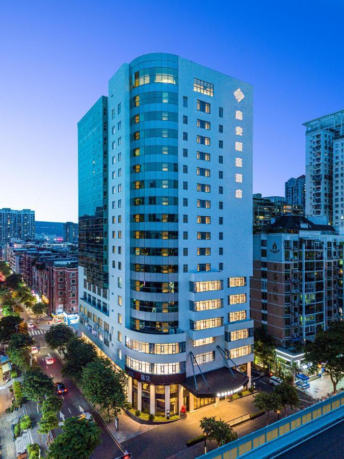 Xin'An Yihao Hotel - Near Xiamen Railway Station, Near Vientiane City, Minibar Is Free Exteriör bild